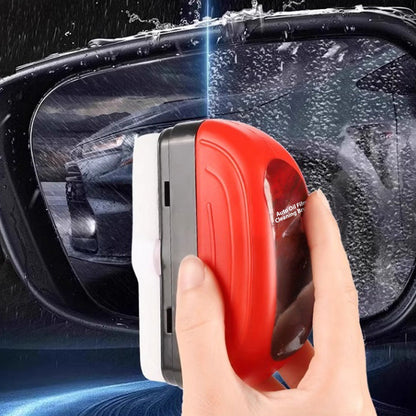 🧽 CrystalClear Windshield Oil Film Cleaning Brush + 100ml Refill