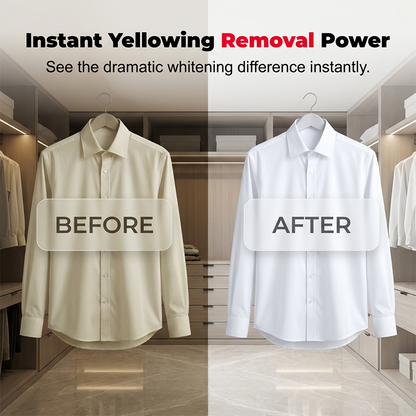 Deep Cleaning Laundry Whitening Sheets, Powerful Stain Remover Brightening Fabric Laundry Cleaning Sheets