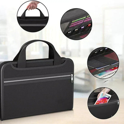 💞 Fireproof Accordion File Folder – Ultimate Document Security 🌸