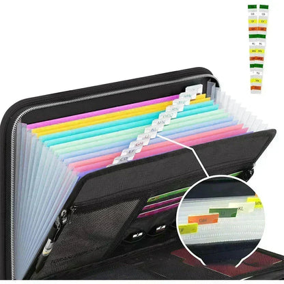 💞 Fireproof Accordion File Folder – Ultimate Document Security 🌸