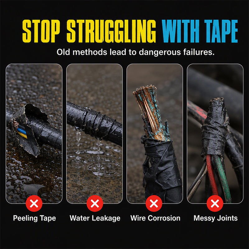 Waterproof shield, high-voltage insulation, one coat, stays flexible & safe