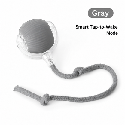 Smart Automatic Rolling Cat Toy Ball with Rope