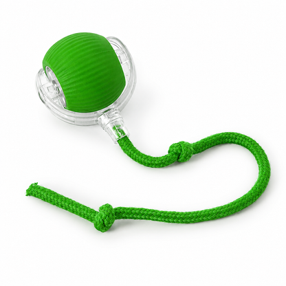 Smart Automatic Rolling Cat Toy Ball with Rope