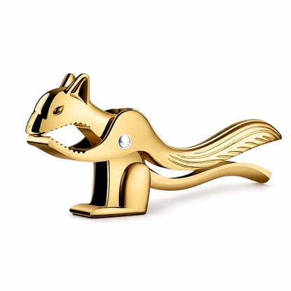 Zinc Alloy Squirrel Shaped Nutcracker Multifunctional Walnut and Nut Cracker Tool